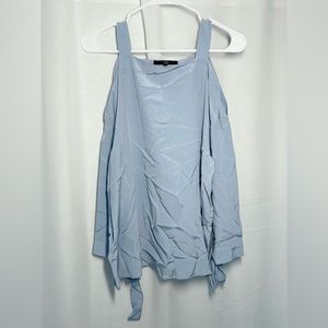 Tibi open shoulder top